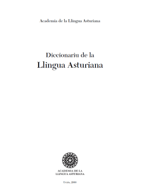 Diccionariu de la llingua asturiana