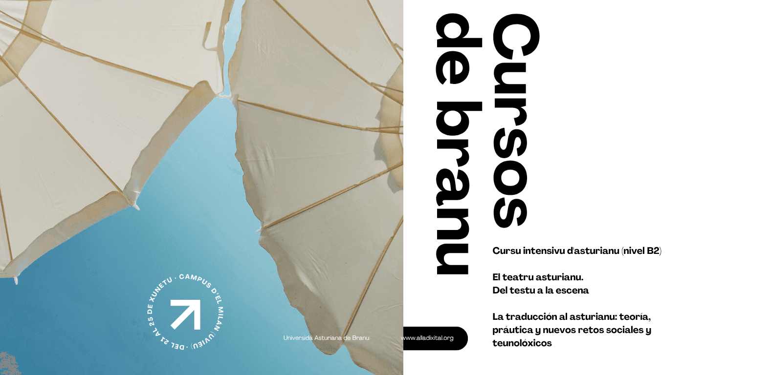 Cursos de la Universidá Asturiana de Branu (UABRA), matrícula abierta